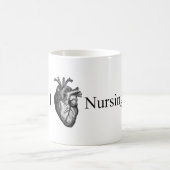 Iハートの看護 コーヒーマグカップ (中央)