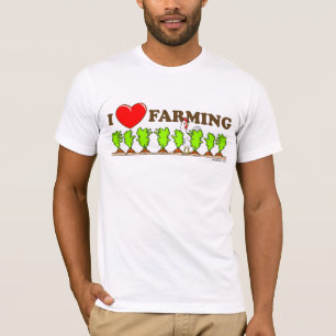 Iハートの耕作 Tシャツ