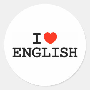 Iハートの英語 ラウンドシール