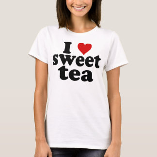 Iハートの菓子の茶 Tシャツ
