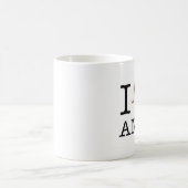 Iハートの蟻のマグ コーヒーマグカップ (中央)