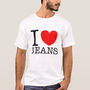 Iハートの豆 Tシャツ