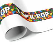 Iハートの韓国人の破裂音 ラッピングペーパー (ロールコーナー)