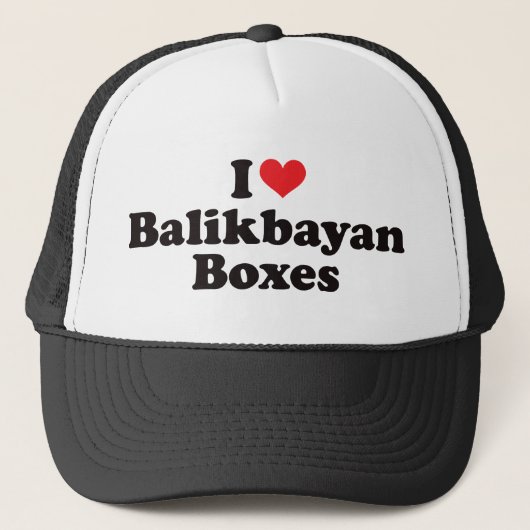 IハートのBalikbayan箱 キャップ (正面)