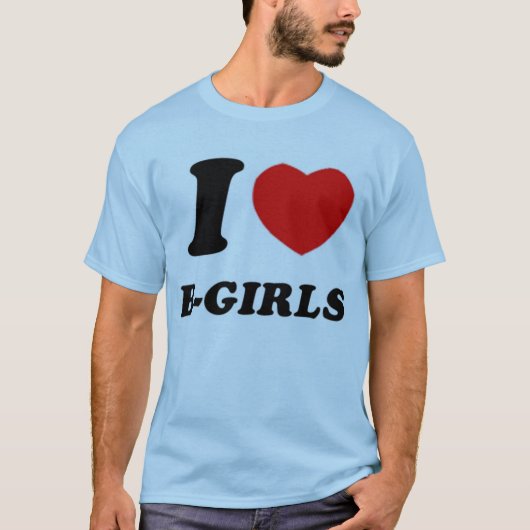 Iハートのbgirls Tシャツ (正面)