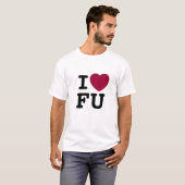 Iハートのfordham Tシャツ (正面フル)