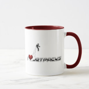 Iハートのjetpacks マグカップ