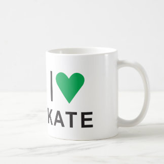 IハートのKateのマグ コーヒーマグカップ