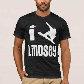 IハートのLindseyの芸術のティーのTシャツ Tシャツ