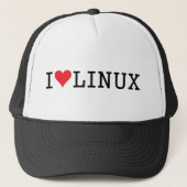 IハートのLinux 2 キャップ (正面)