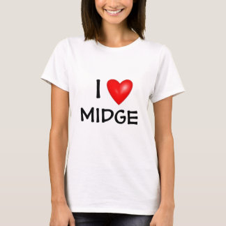 IハートのMIDGE Tシャツ