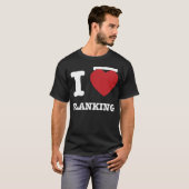 IハートのPlanking Tシャツ (正面フル)