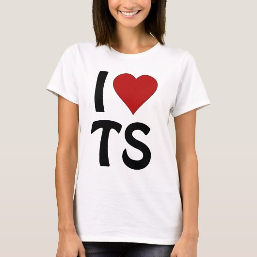 IハートのTS Tシャツ (正面)