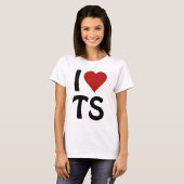 IハートのTS Tシャツ (正面フル)