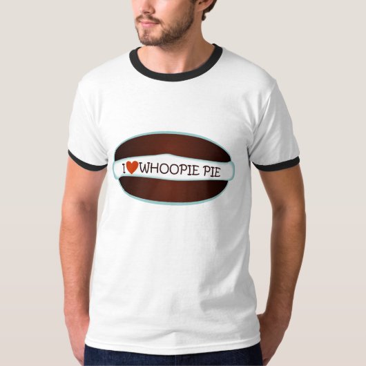 IハートのWhoopieパイ Tシャツ (正面)