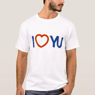 IハートのYUのTシャツ Tシャツ