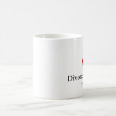Iハートは男のコーヒー・マグと離婚しました コーヒーマグカップ (中央)
