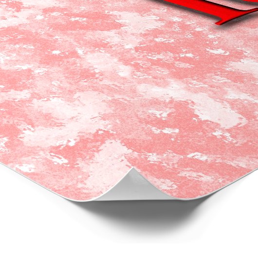 Iハートアイスクリーム ポスター (角)