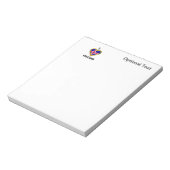 Iハートアイスランド ノートパッド (回転)