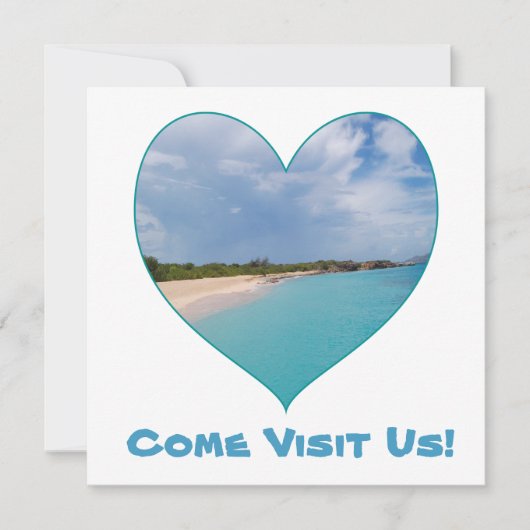 Iハートアイランドライフノーテカード ノートカード (正面)