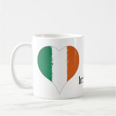 Iハートアイルランド三色国旗 コーヒーマグカップ (左)