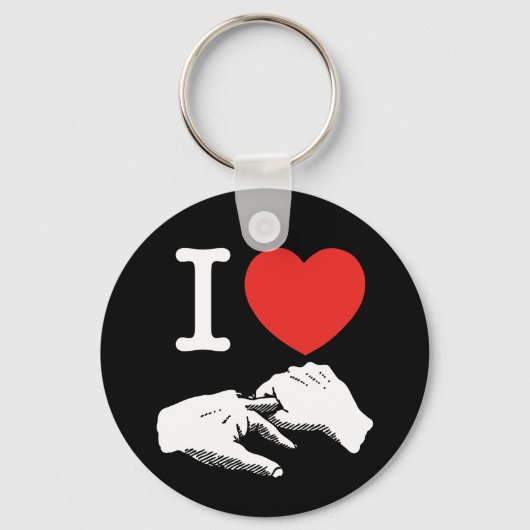 Iハートアナル キーホルダー (正面)