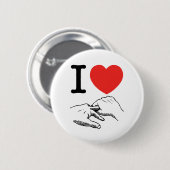 Iハートアナル 缶バッジ (正面&裏面)