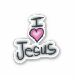 IハートイエスI Love Jesus シール