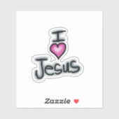 IハートイエスI Love Jesus シール (シート)