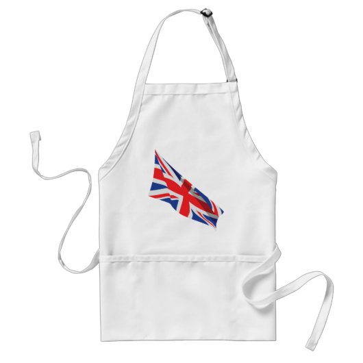 Iハートイギリス/ユニオンジャック国旗 スタンダードエプロン (正面)