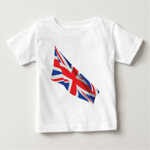Iハートイギリス/ユニオンジャック国旗 ベビーTシャツ