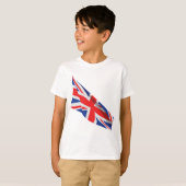 Iハートイギリス/ユニオンジャック国旗 Tシャツ (正面フル)