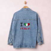 Iハートイタリア デニムジャケット (ハンガー)
