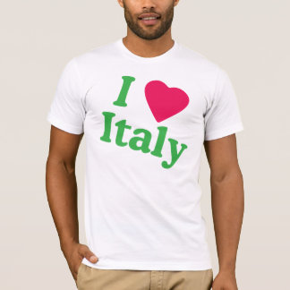 Iハートイタリア Tシャツ