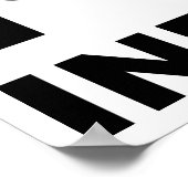 Iハートインディおもしろいポスター ポスター (角)