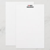 Iハートウィペット文房具 便箋 (正面/裏面)