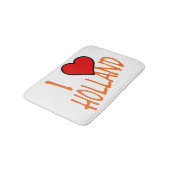 Iハートオランダまたはwt bmcnt バスマット (アングル)