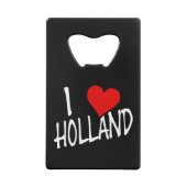 Iハートオランダwt on bk bocnt クレジットカード栓抜き (裏面)