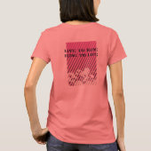 Iハートオートバイ Tシャツ (裏面)