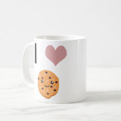 IハートオートミールCookie コーヒーマグカップ (正面左)