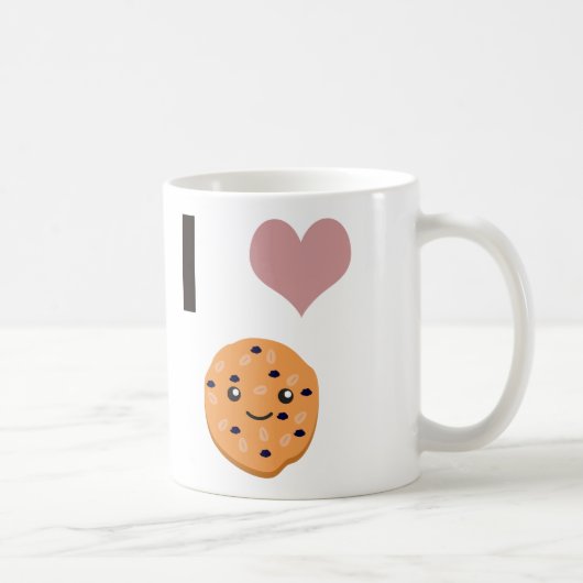 IハートオートミールCookie コーヒーマグカップ (右)