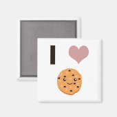 IハートオートミールCookie マグネット (正面/裏面)