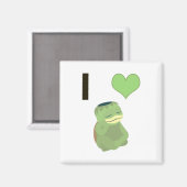 Iハートカッパ マグネット (正面/裏面)