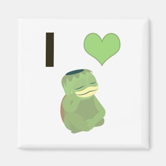 Iハートカッパ マグネット (正面)