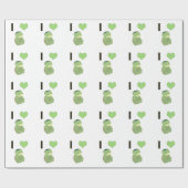 Iハートカッパ ラッピングペーパー (フラット)