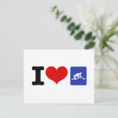 Iハートカール ポストカード (スタンド正面)