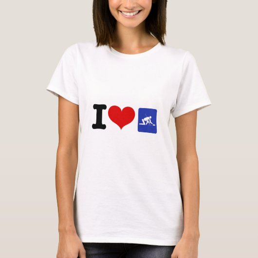 Iハートカール Tシャツ (正面)