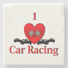 Iハートカーレース ストーンコースター