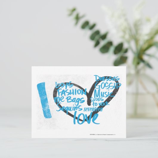 Iハートグラフィティアクア ポストカード (スタンド正面)