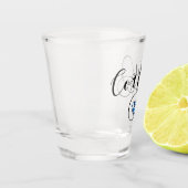 Iハートコルフ、ギリシャ国旗、ケルキラ ショットグラス (左)